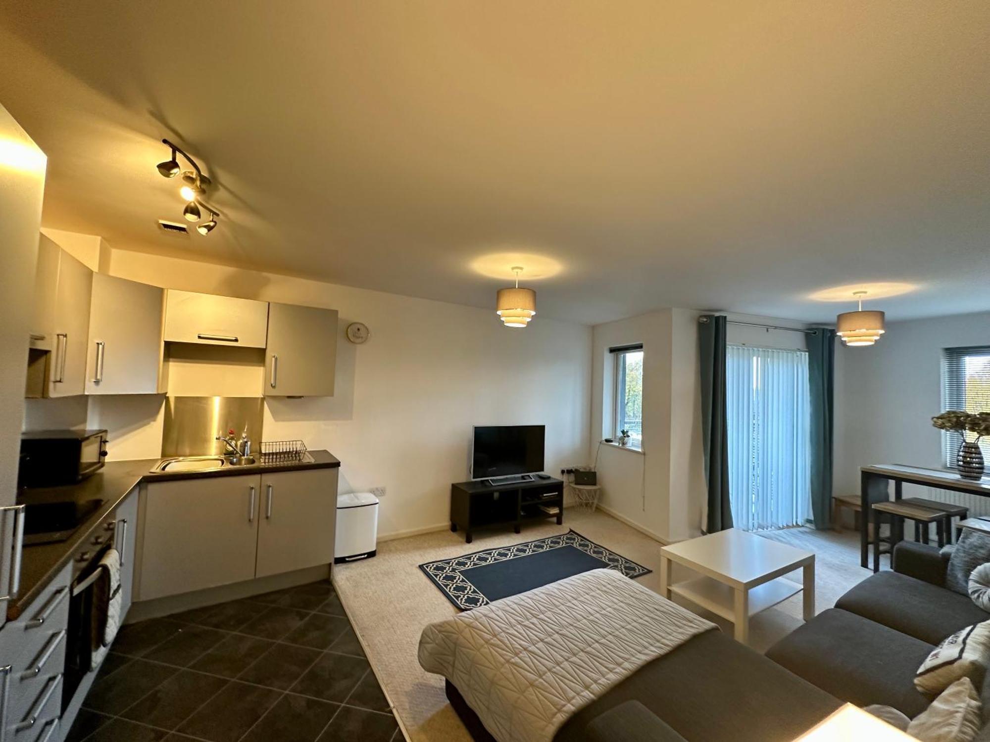 Etihad Fc 2Br Apartment With Water View 曼彻斯特 外观 照片